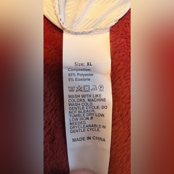 NWOT Women’s Pajama Bottoms Polyester XL Light Pink White Navy Elastic Waist - Picture 3 of 8